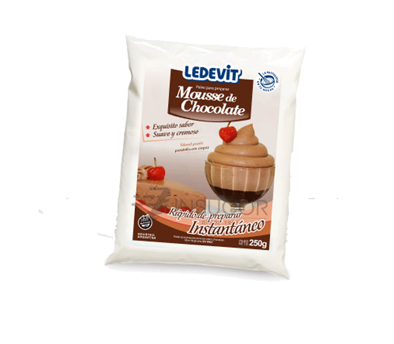 MOUSSE DE CHOCOLATE LEDEVIT X 250GRS