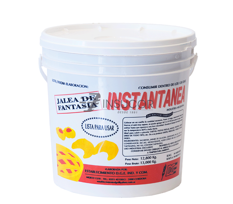 JALEA INSTANTANEA D.G.E. X 13KGS