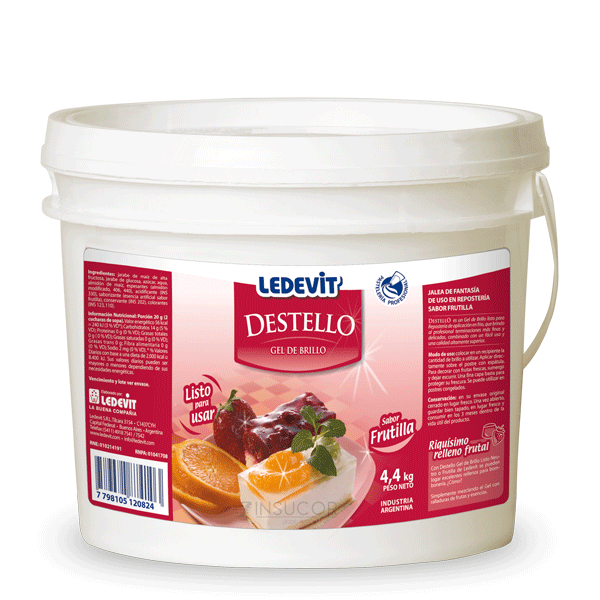 DESTELLO FRUTILLA LEDEVIT X 310 GRS