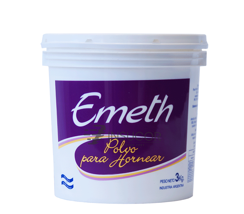 POLVO PARA HORNEAR EMETH  X 3KGS