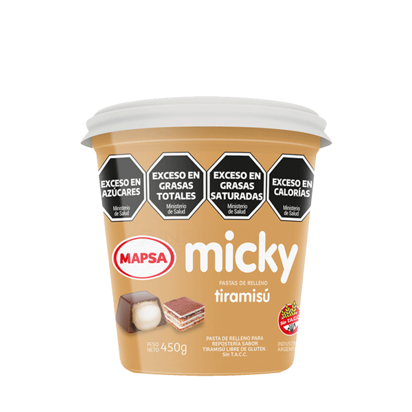 PASTA BOMBONES TIRAMISU MAPSA  X 450GRS