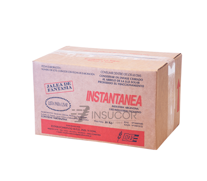 JALEA INSTANTANEA D.G.E. X 10KGS